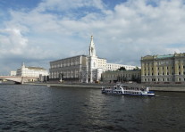 Москва-река и теплоход