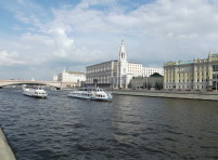 Москва-река и теплоходы