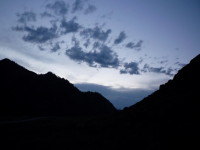 Вечер в горах Алтая