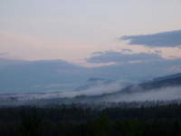 Из долины Тыи поднимался туман