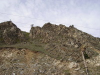 Скалы на берегу Байкала