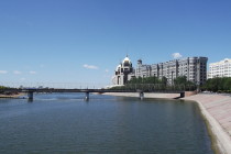 Астана. Река Есиль (Есiл)