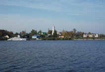 Кимры. Волга, корабли и Вознесенская церковь