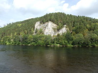 Река Сылва и скала