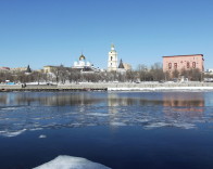 Москва-река. Новоспасский монастырь