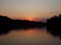 Закат. Кратовское озеро