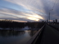 Москва-река, Строгинский мост