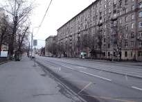 Москва. Красноказарменная улица