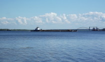 Северная Двина и корабль