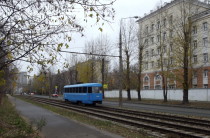 Трамвай на Живописной улице