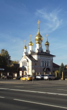 Посёлок Ульяновского лесопарка. Церковь