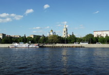 Москва-река. Новоспасский монастырь