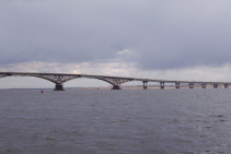 Саратов. Волга и мост