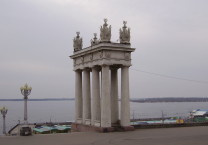 Волга в Волгограде
