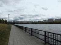 Москва-река и Братеевский мост