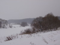 Замёрзшая Москва-река